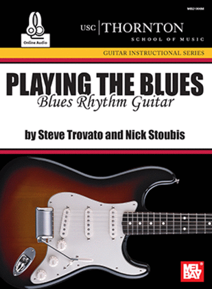 Book cover for Playing the Blues: Blues Rhythm Guitar