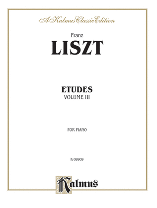 Book cover for Etudes, Volume 3