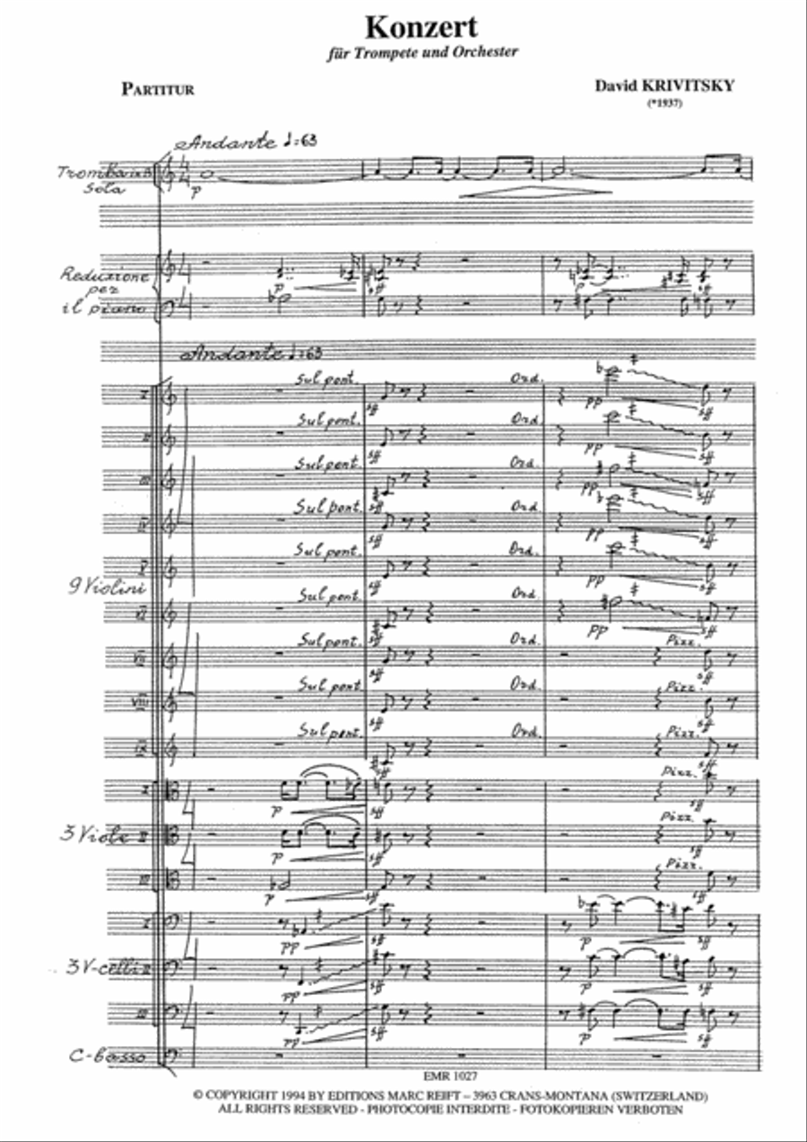 Konzert String Orchestra scores gallery preview page 3