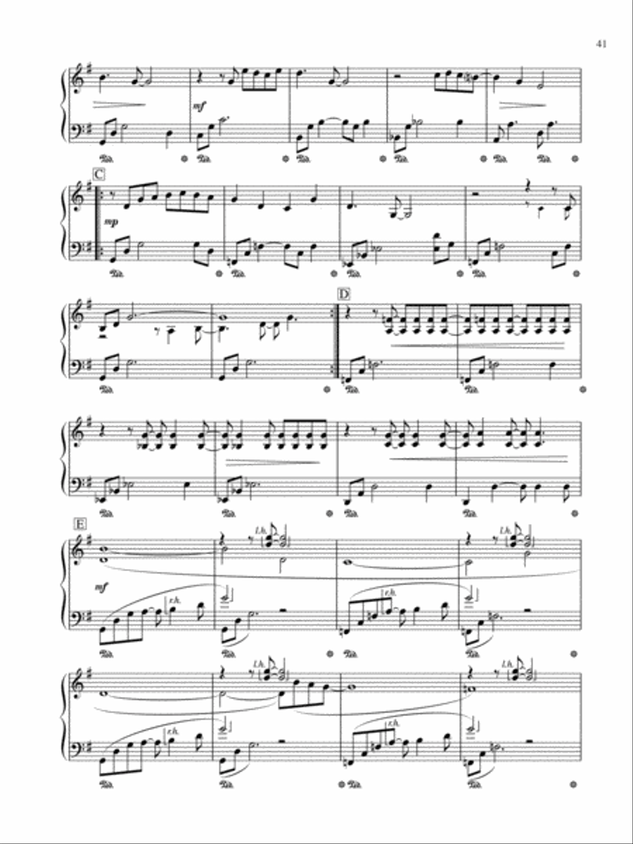 Super Mario 64 Water Land Piano Solo scores gallery preview page 2