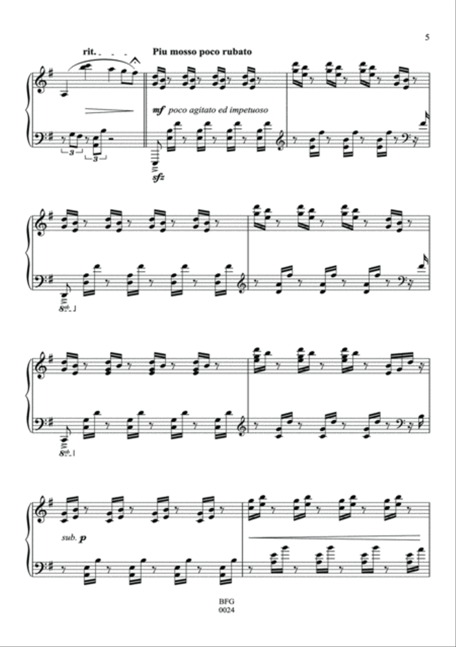 "Triptych" for piano, Op. 40