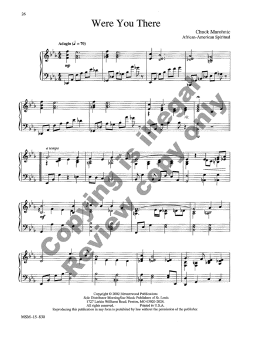 We Shall Overcome We Shall Overcome Piano Solo scores gallery preview page 10