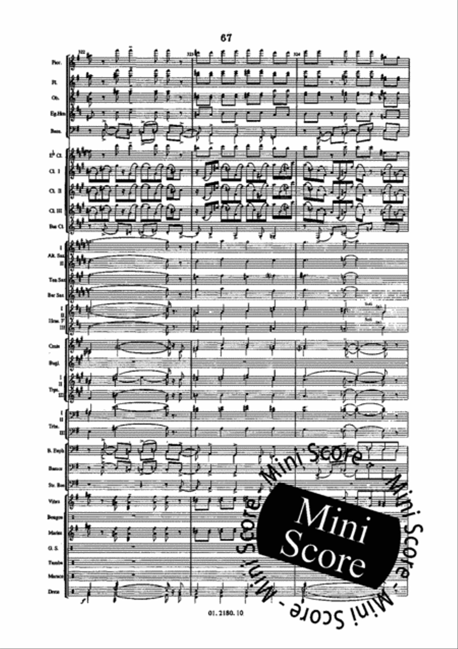 Brazilian Suite Brazilian Suite Concert Band scores gallery preview page 73