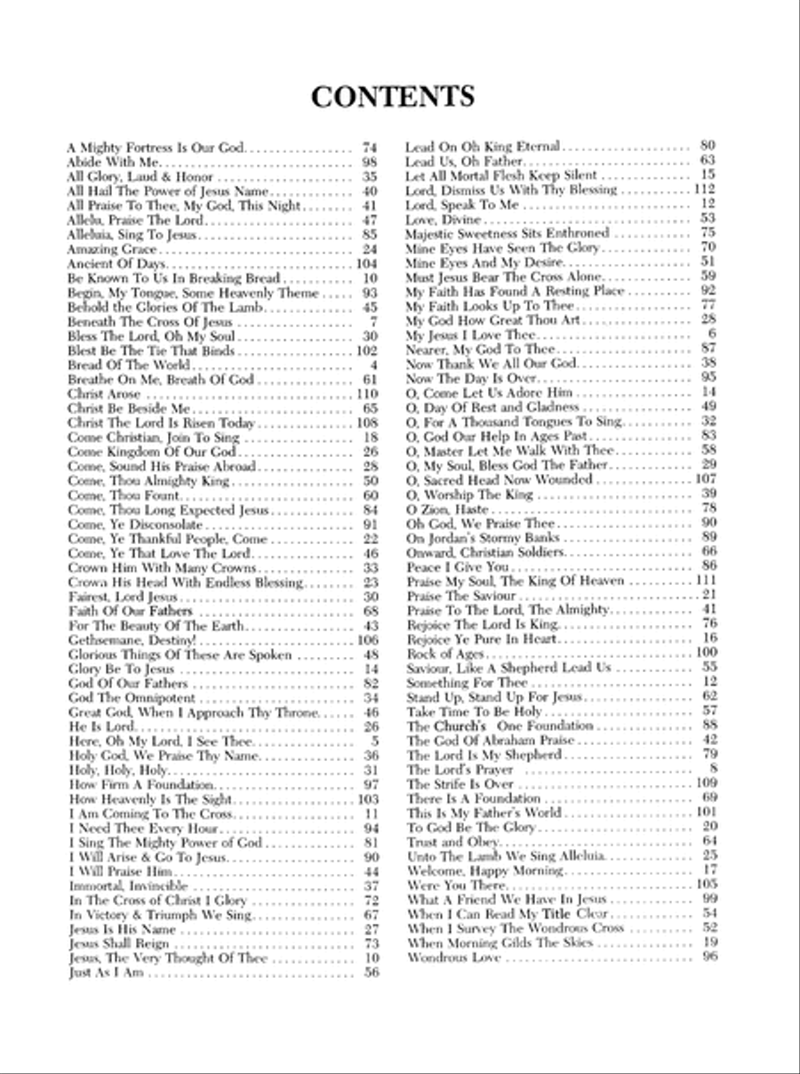 Great Hymns for Guitar Guitar scores gallery preview page 3