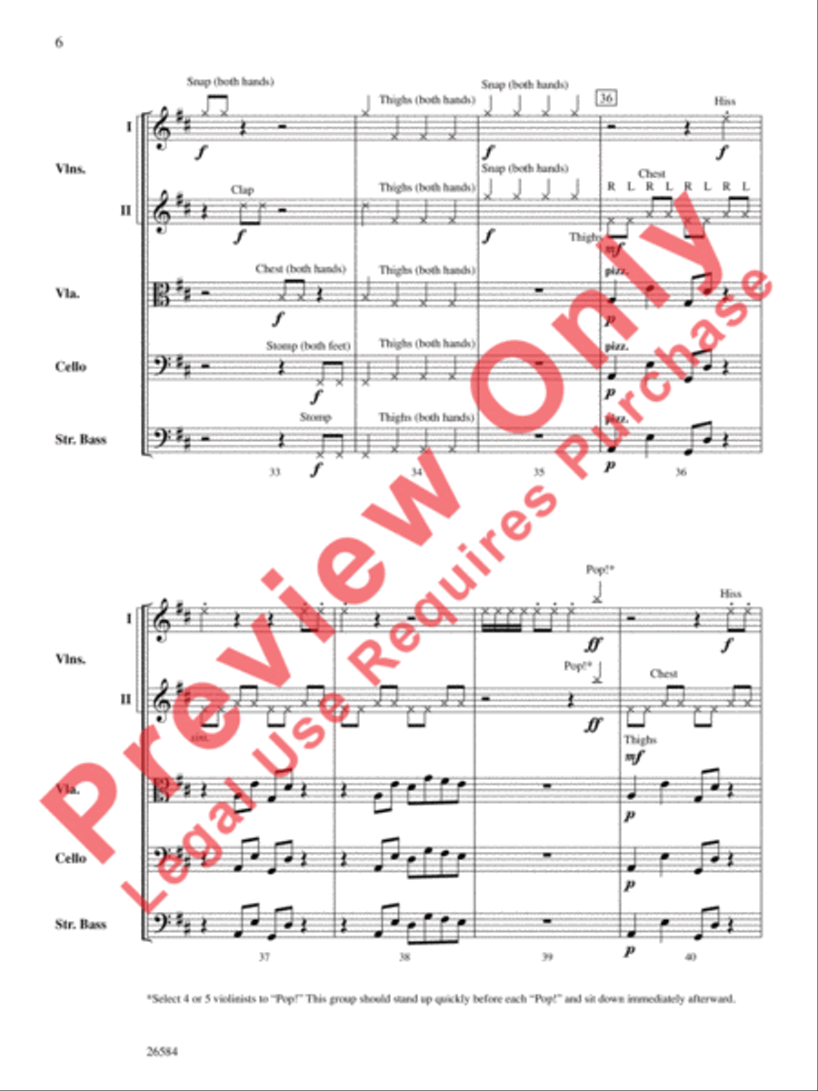 Bio Rhythms String Orchestra scores gallery preview page 7