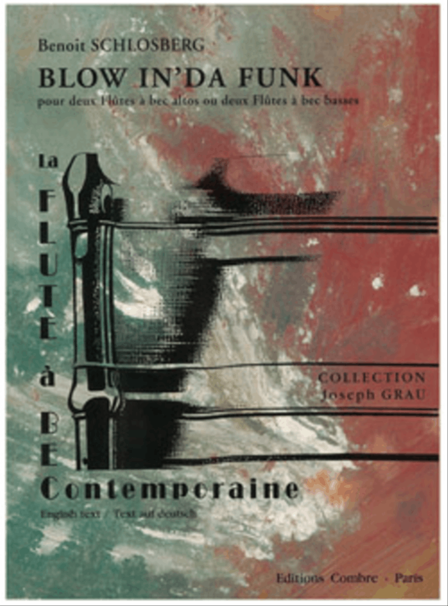 Blow in'da funk Blow in'da funk Bass Recorder scores gallery preview page 1