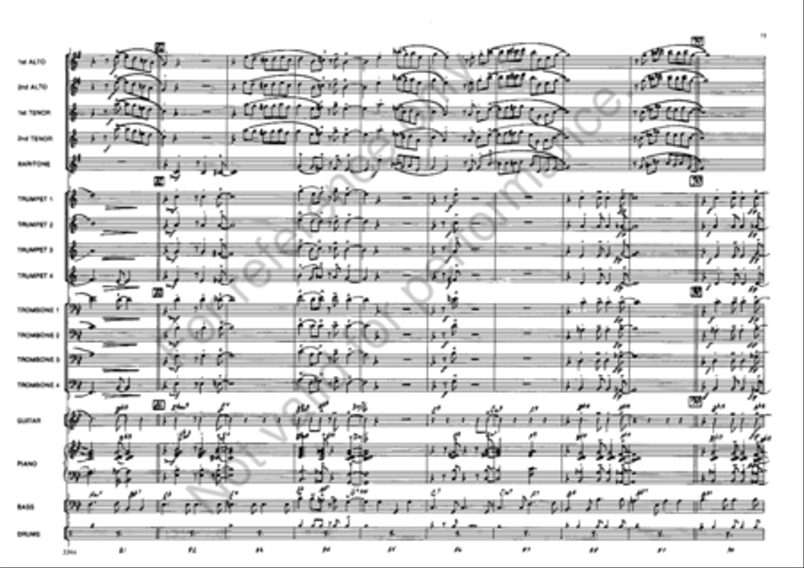 Good Times in Santiago Good Times in Santiago Jazz Ensemble scores gallery preview page 10