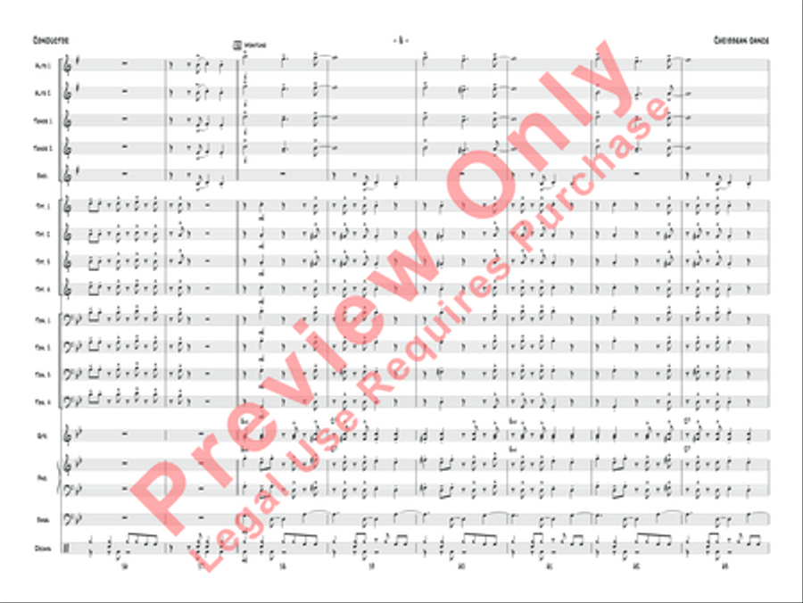 Caribbean Dance (Score only) Jazz Ensemble scores gallery preview page 11