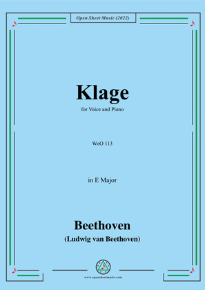 Beethoven-La Partenza,WoO 124