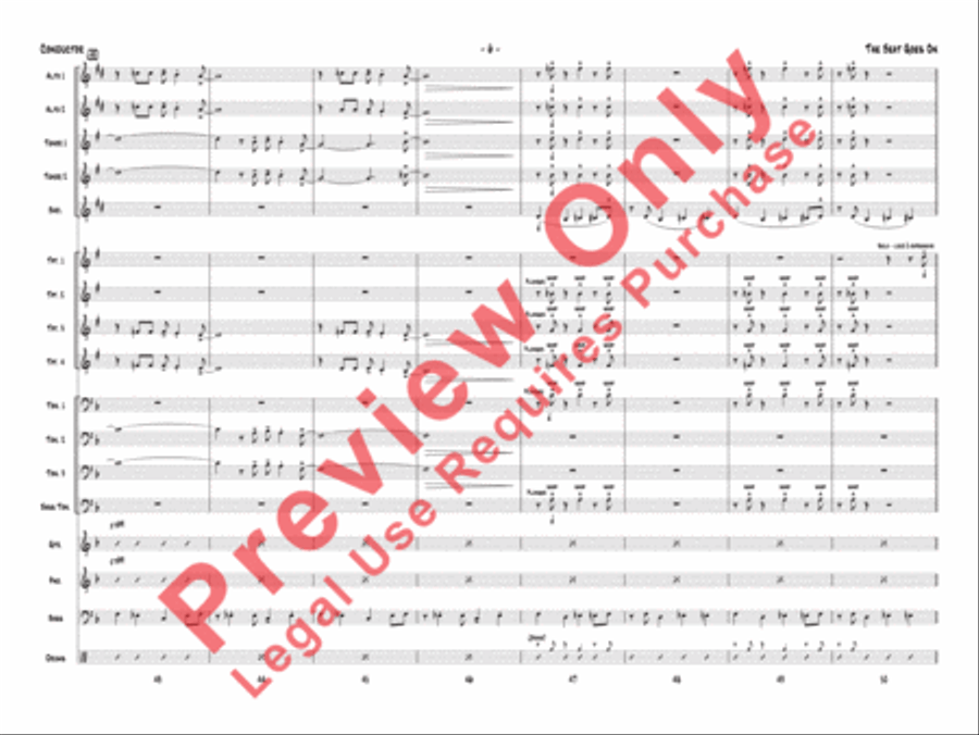 The Beat Goes On Jazz Ensemble scores gallery preview page 9
