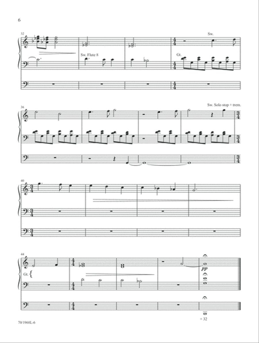 A Festival of Christmas Organ scores gallery preview page 6