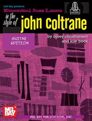 Book cover for Essential Jazz Lines: In the Style of John Coltrane - Guitar Edition