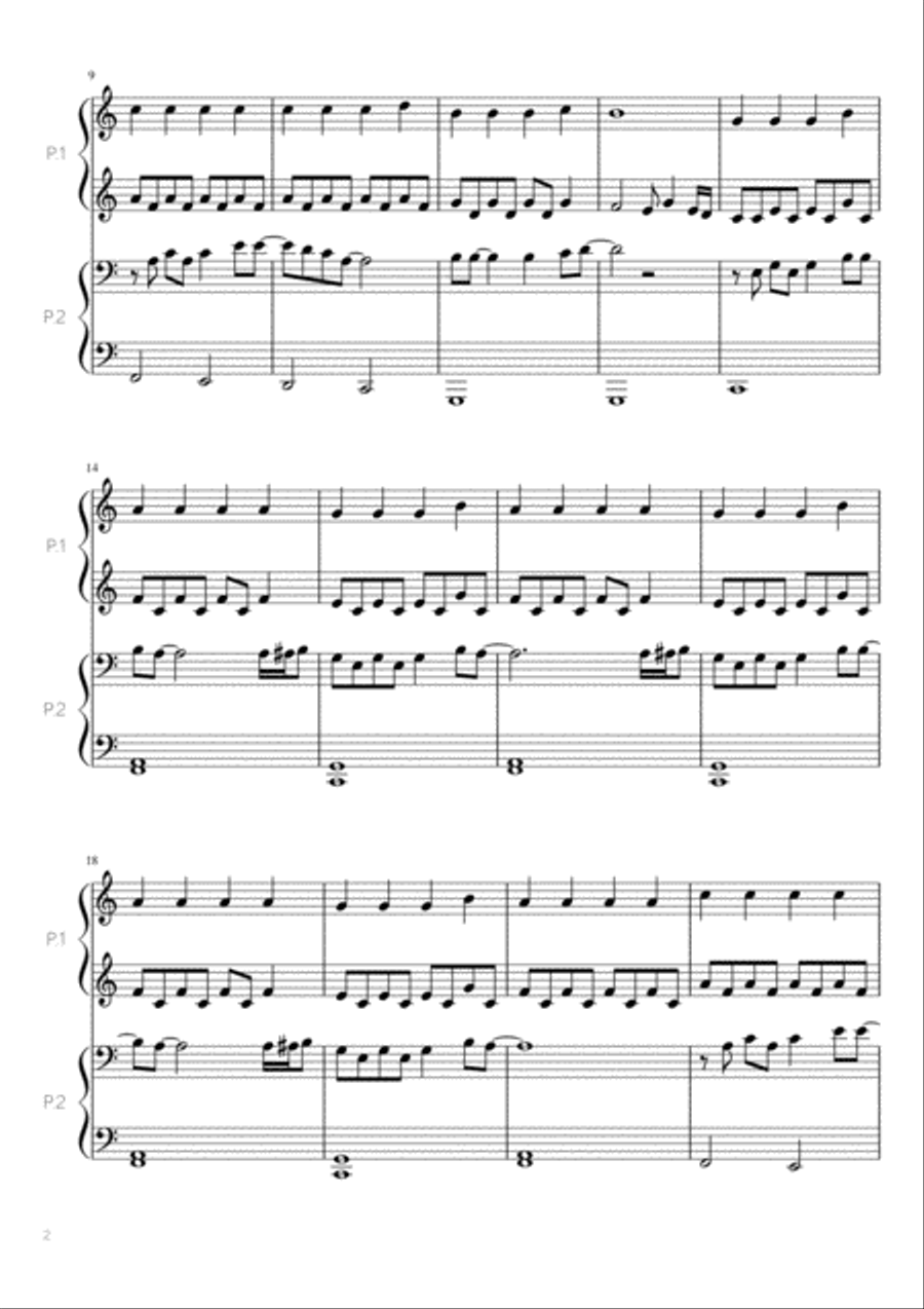 Imagine Imagine Easy Piano scores gallery preview page 2