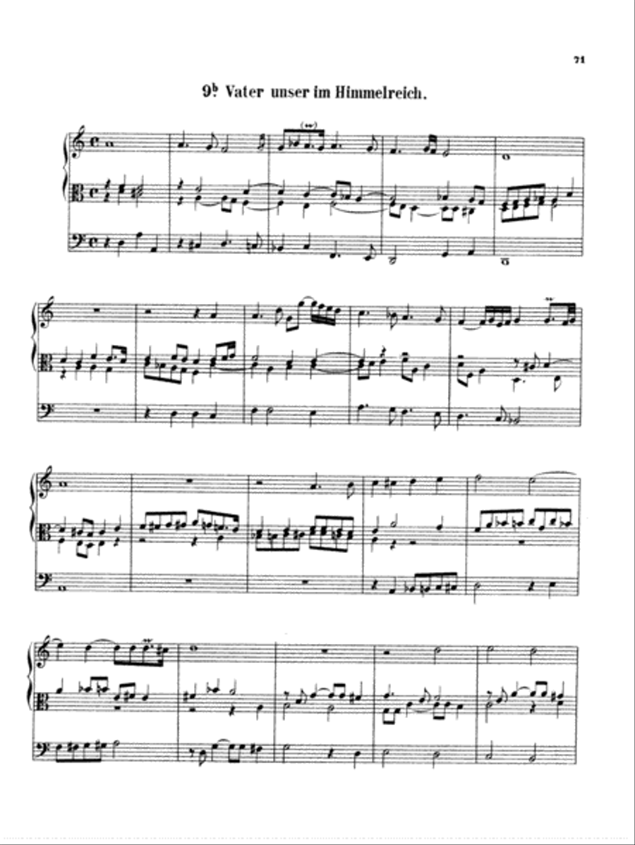 Buxtehude: Organ Works, Volume III Organ scores gallery preview page 1