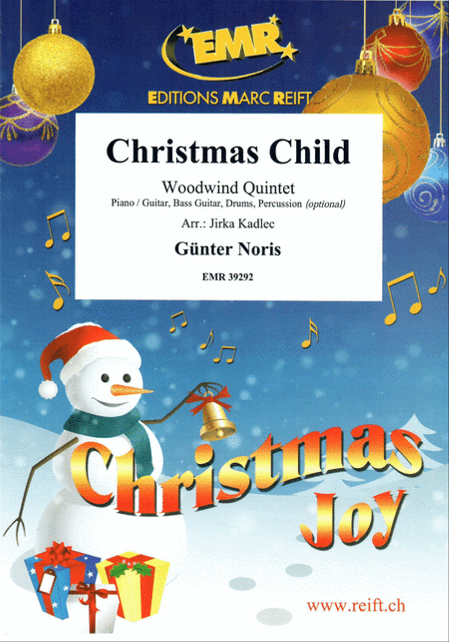 Christmas Child Christmas Child Woodwind Quintet scores gallery preview page 1
