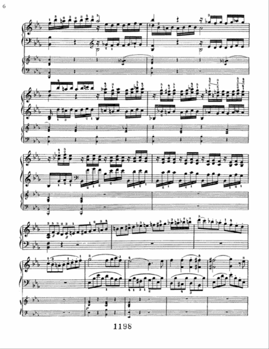 Concerto No. 3 in C Minor, Op. 37 Piano Solo scores gallery preview page 6