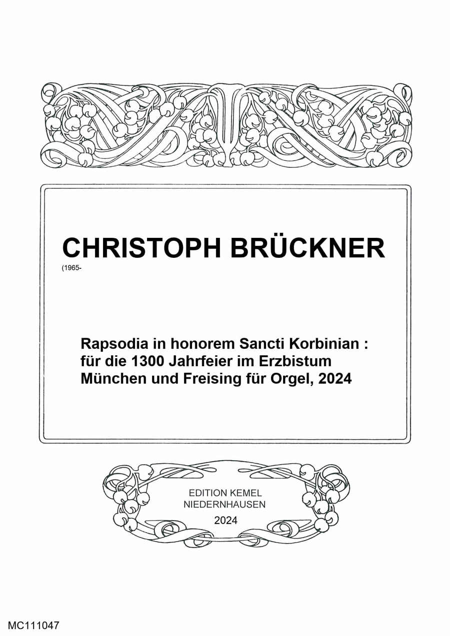 Rapsodia in honorem Sancti Korbinian