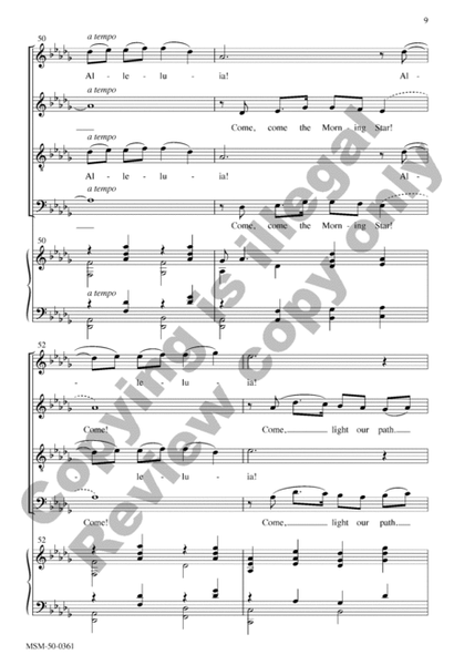 Come, Walk with Me (Choral Score) image number null
