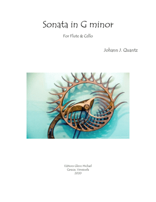 Quantz Sonata for flute & cello in G