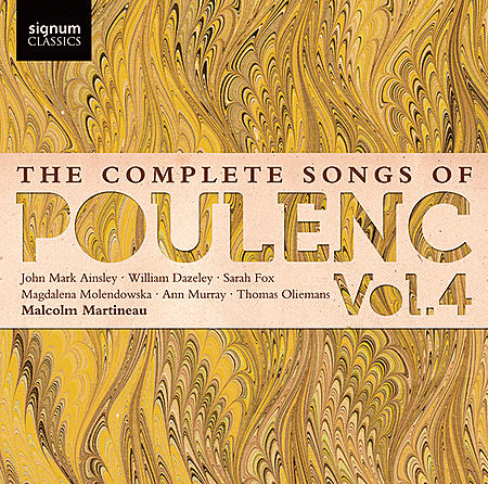 Volume 4: Complete Songs of Poulenc