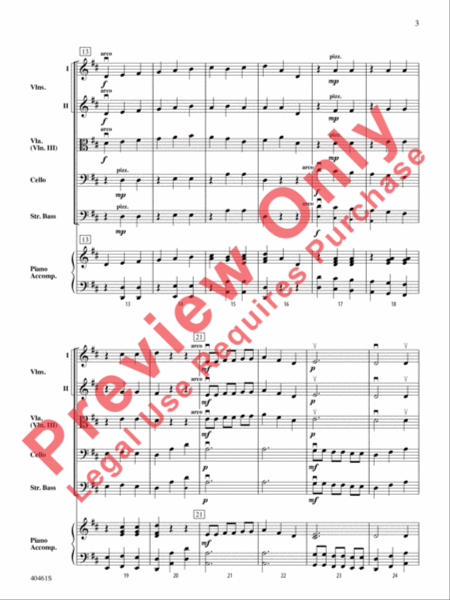 Chins and Pins String Orchestra scores gallery preview page 4