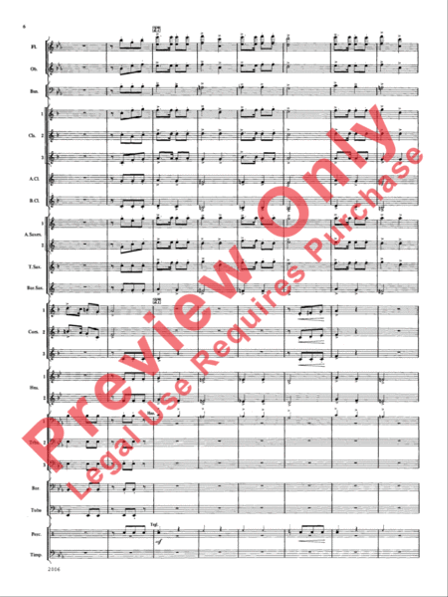 Shenandoah Valley Shenandoah Valley Concert Band scores gallery preview page 7