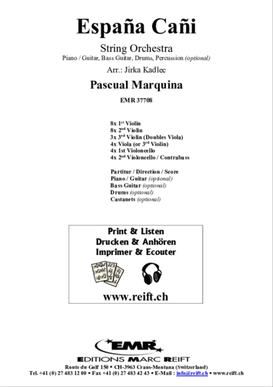 Espana Cani String Orchestra scores gallery preview page 2