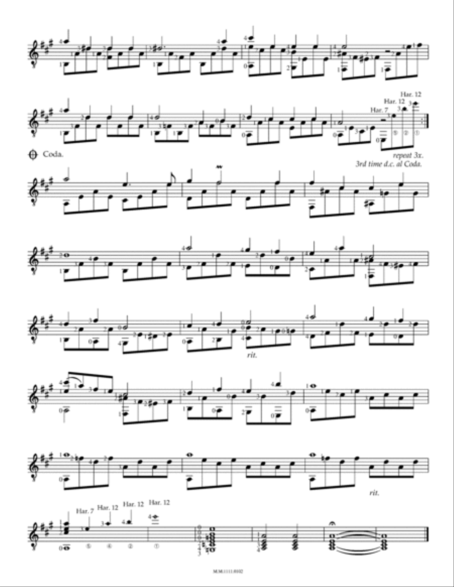 Praise to Jehovah Guitar Solo scores gallery preview page 2