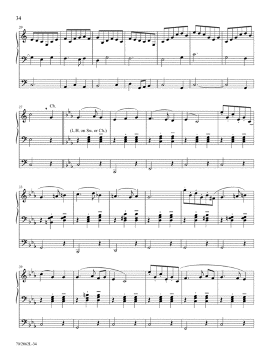 The Sacred Organ Library, Vol. 2 Organ Solo scores gallery preview page 20