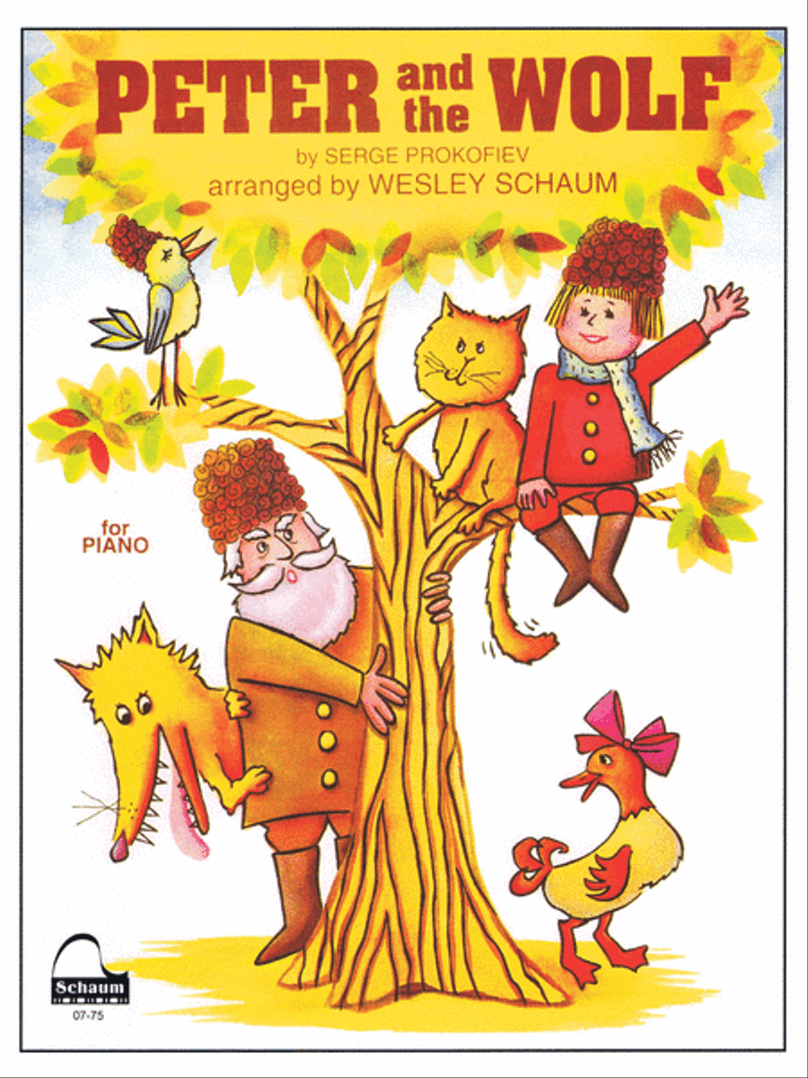 Peter and the Wolf Piano Method scores gallery preview page 1