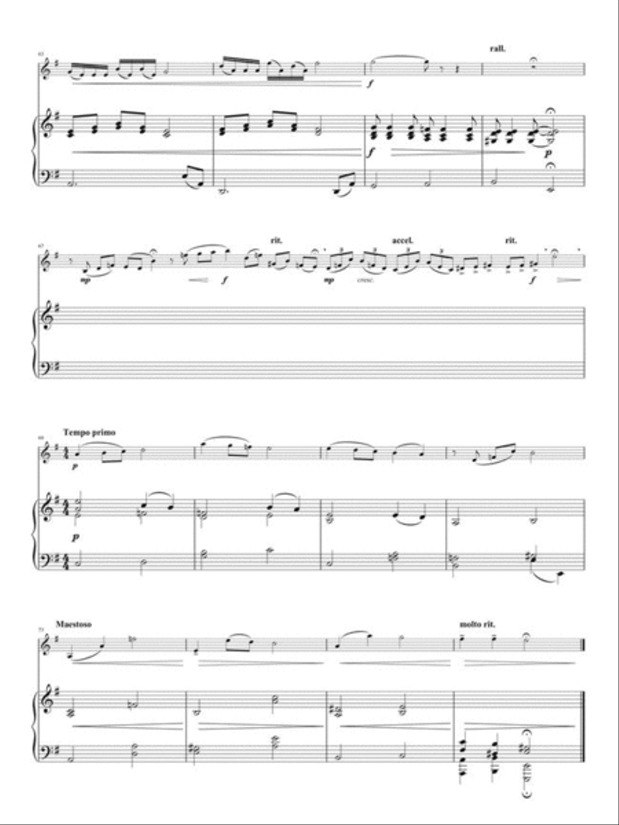 Sea Blue Violin Solo scores gallery preview page 3