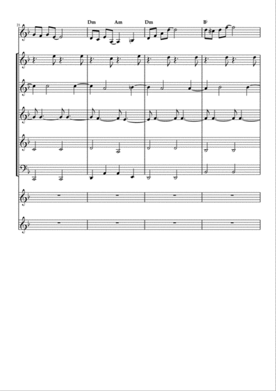 Emmy's song Piano scores gallery preview page 6