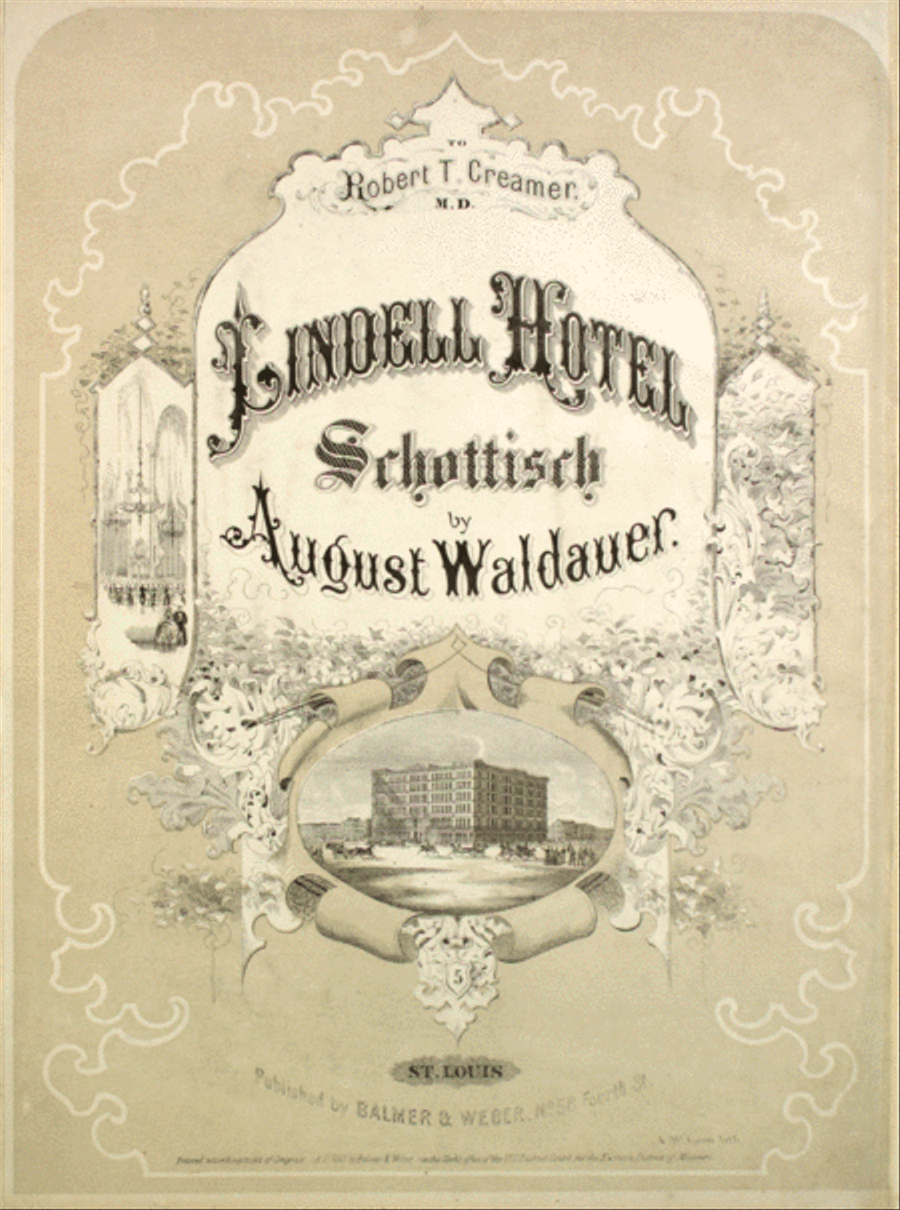 Lindell Hotel Schottisch Piano Solo scores gallery preview page 1