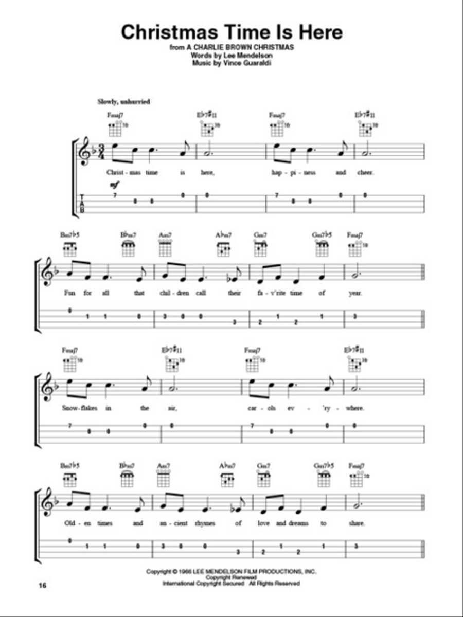 The Charlie Brown Collection(TM) Electric Guitar scores gallery preview page 4