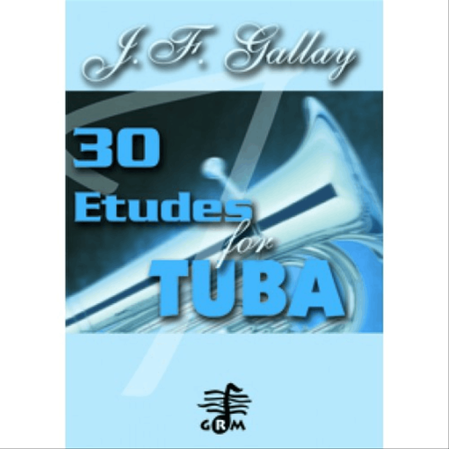 30 Etudes op. 13 Tuba scores gallery preview page 1