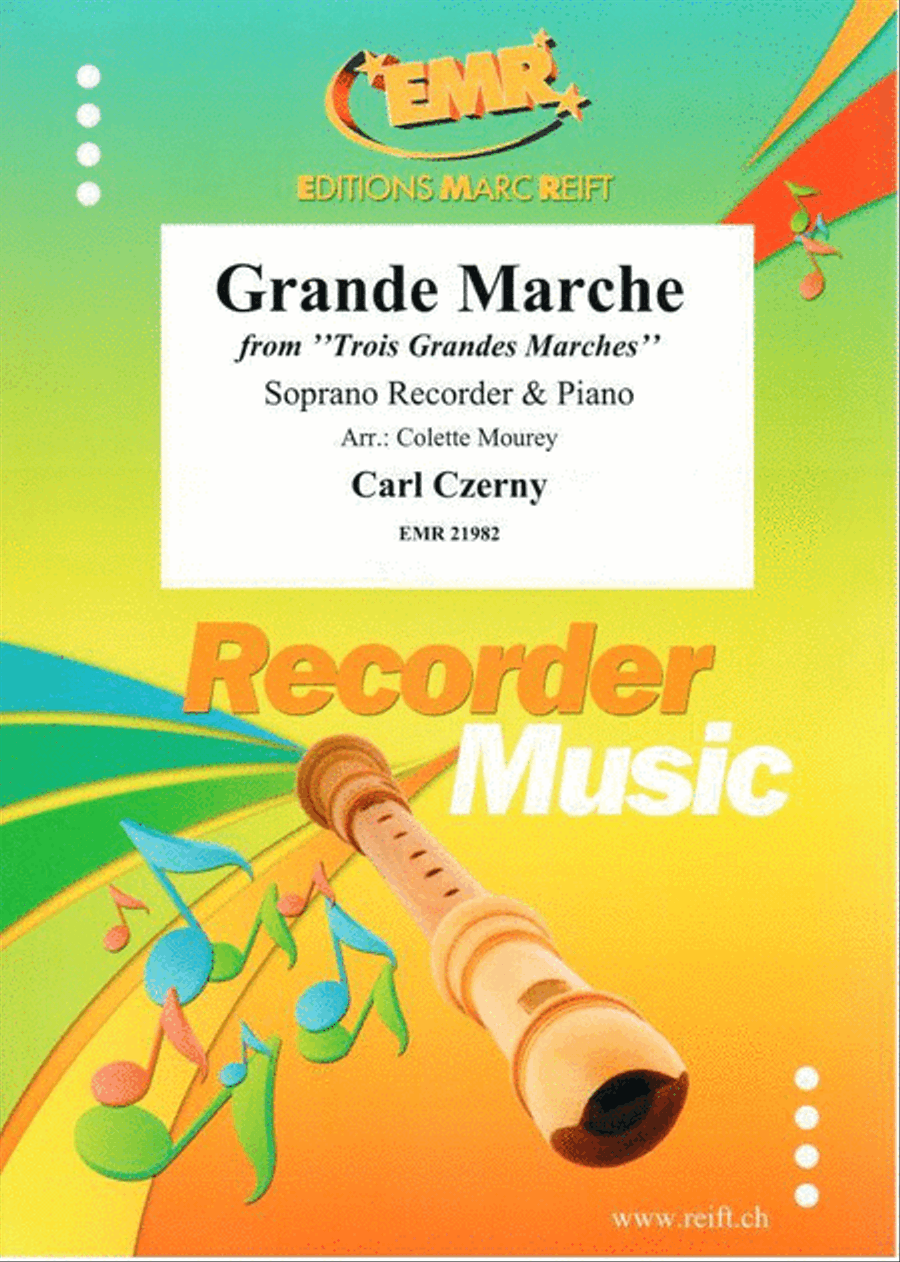 Grande Marche Soprano Recorder scores gallery preview page 1