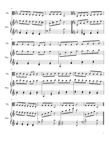 Opus 120a, Easy Studies for Beginners of the Viola with Piano "Ad Libitum" (Score & Part) image number null