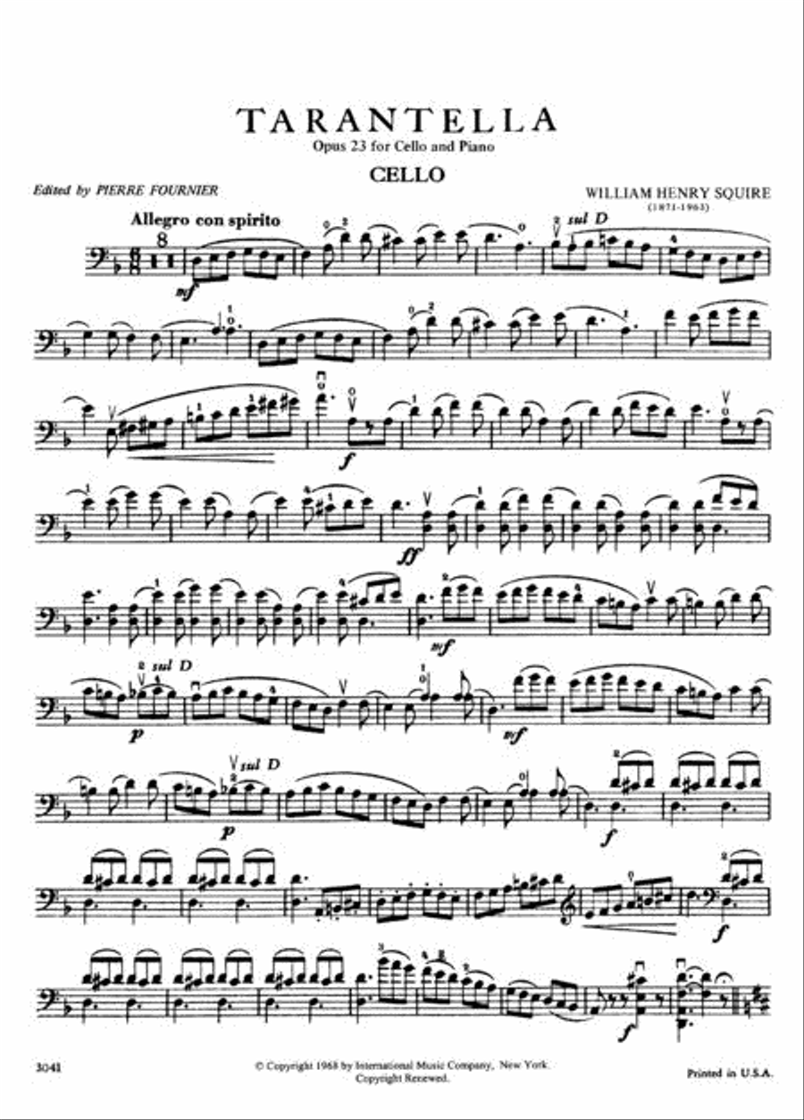 Tarantella, Opus 23 Piano Accompaniment scores gallery preview page 3