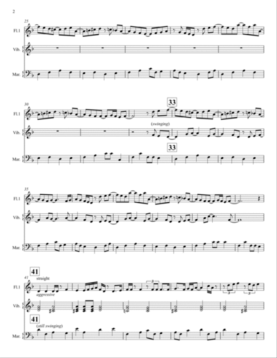 Bouree Small Ensemble scores gallery preview page 2