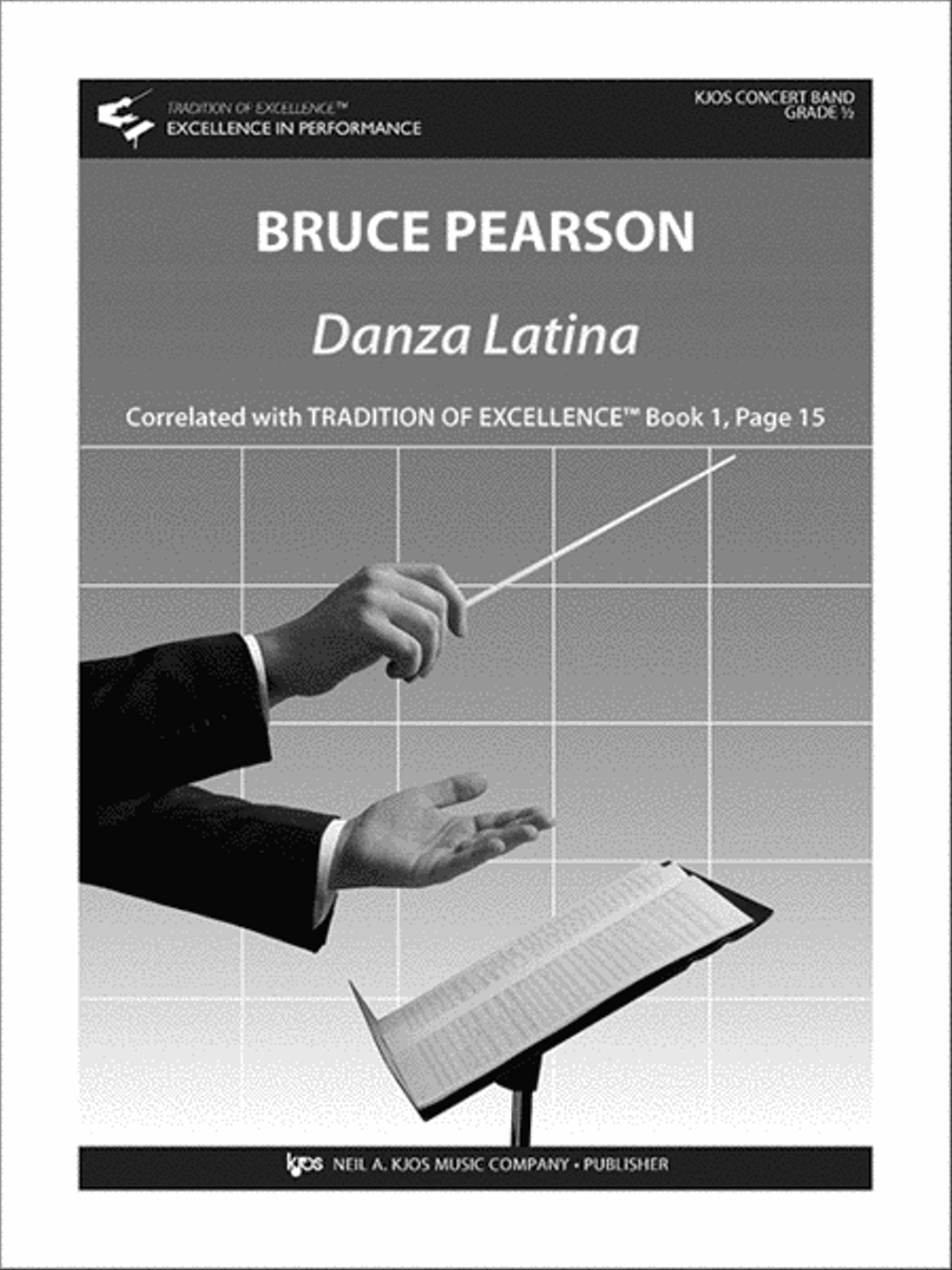Danza Latina - Score Danza Latina - Score Concert Band scores gallery preview page 1