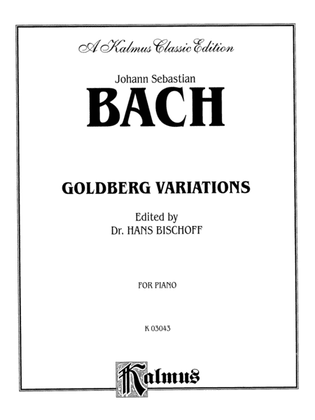 Book cover for Bach: Goldberg Variations