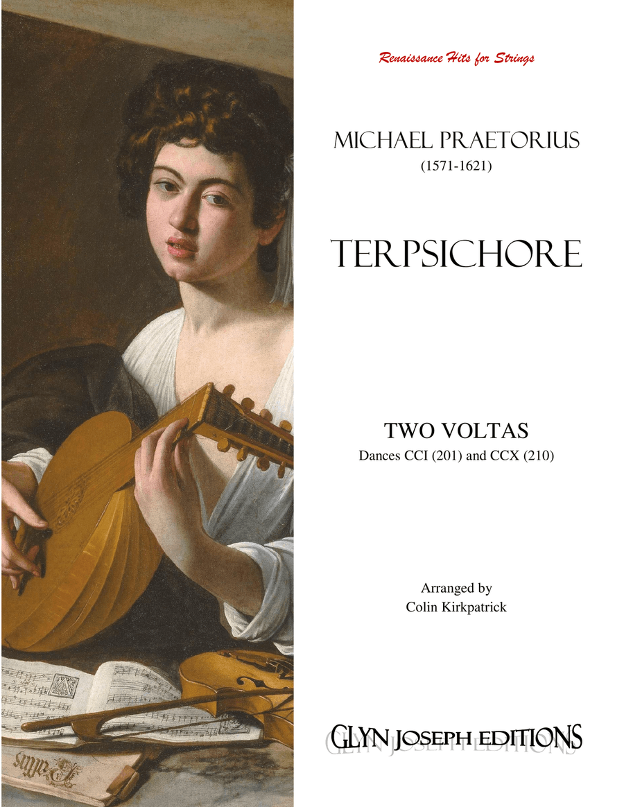 Book cover for Renaissance Hits for Strings. Two Voltas - Dances 201 and 210 from Terpsichore (Praetorius)