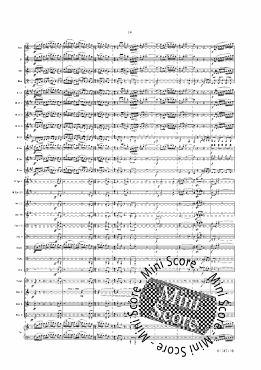 The Bermuda Triangle The Bermuda Triangle Concert Band scores gallery preview page 59
