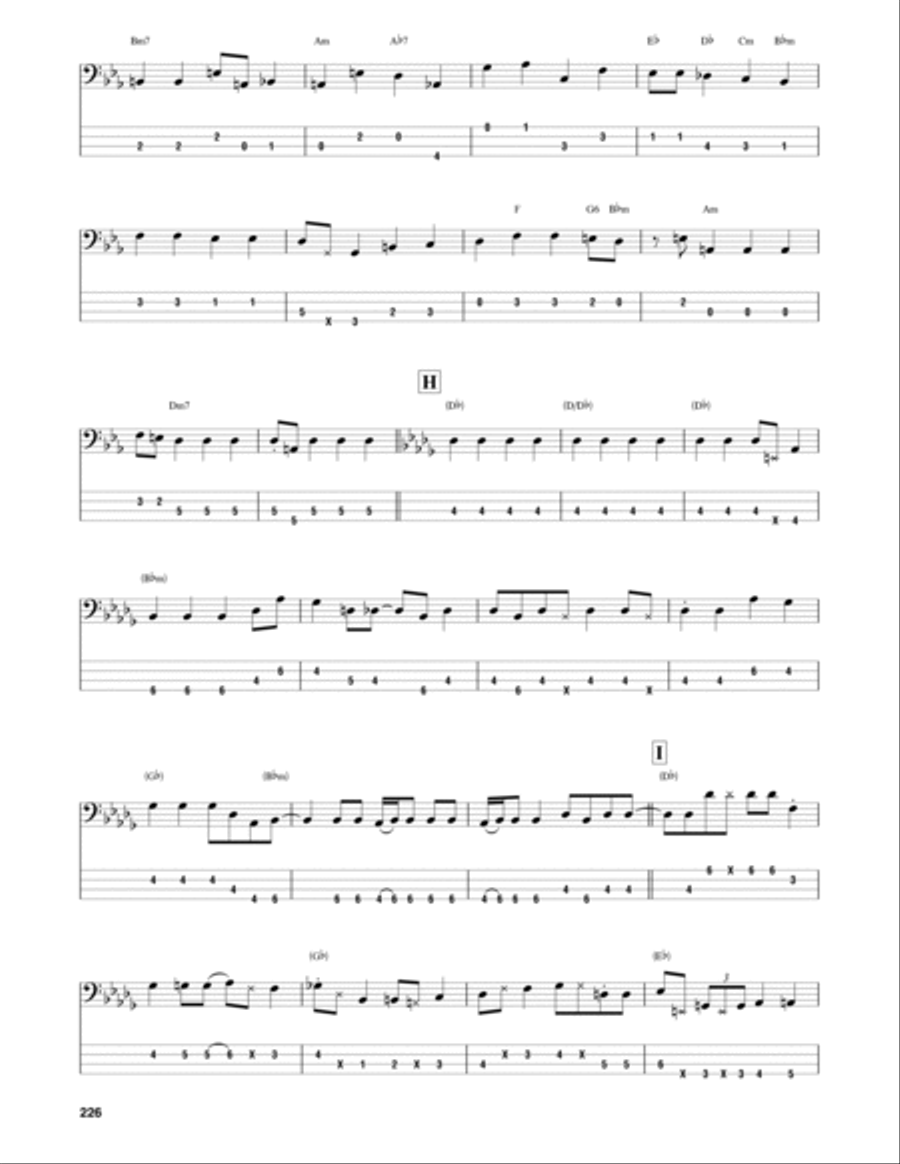 Night Passage Guitar Tablature scores gallery preview page 6