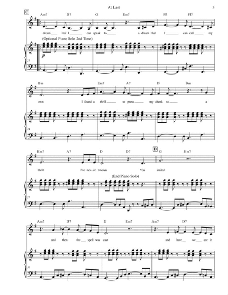 At Last B-Flat Clarinet scores gallery preview page 4