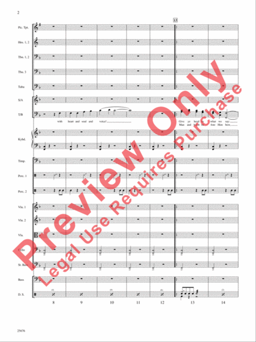 Good Christian Men, Rejoice Medley Good Christian Men, Rejoice Medley Choir scores gallery preview page 3