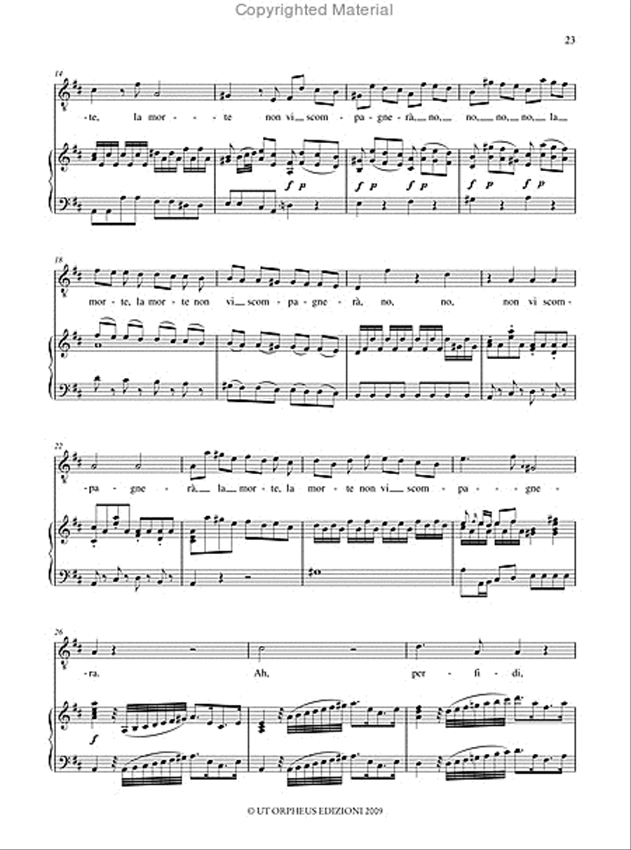 Demofoonte. Arias for Tenor Voice Solo scores gallery preview page 7