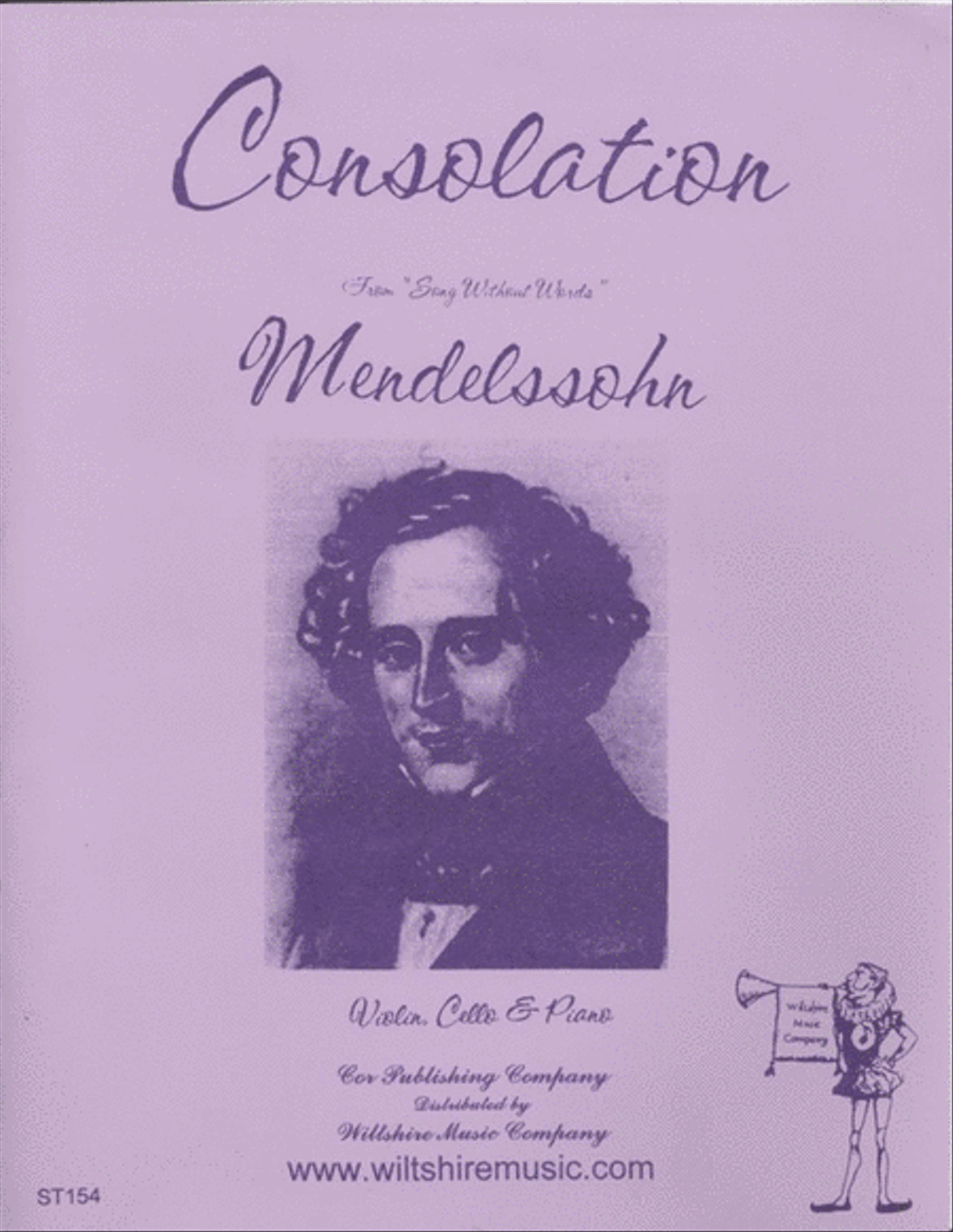 Consolation Piano Trio scores gallery preview page 1