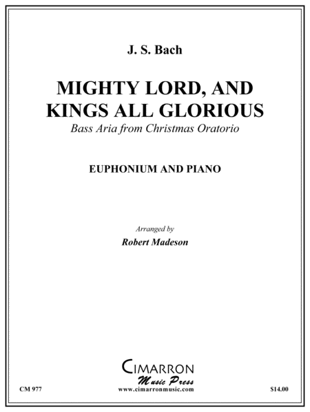 Mighty Lord, and King All-Glorious