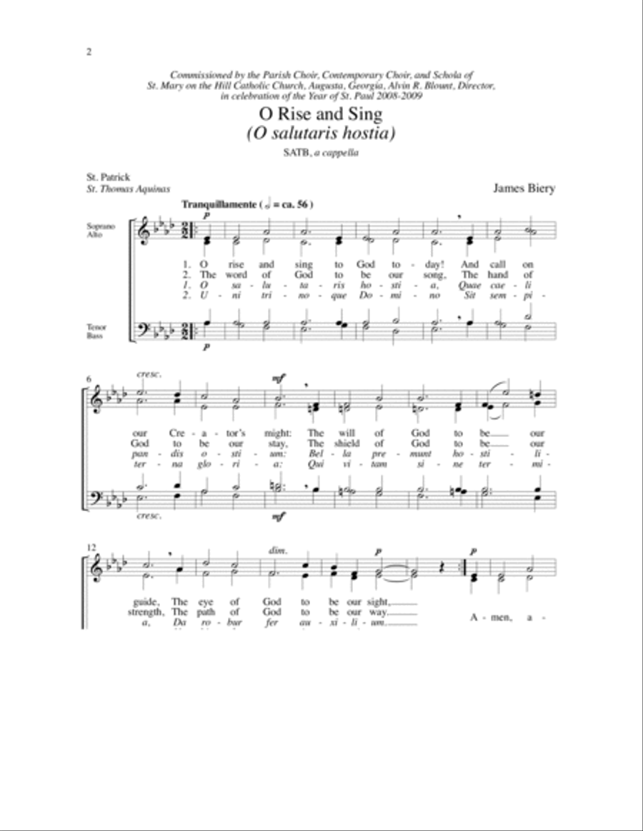 Two Motets for Worship Two Motets for Worship 4-Part scores gallery preview page 2